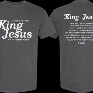 King Jesus T Shirt