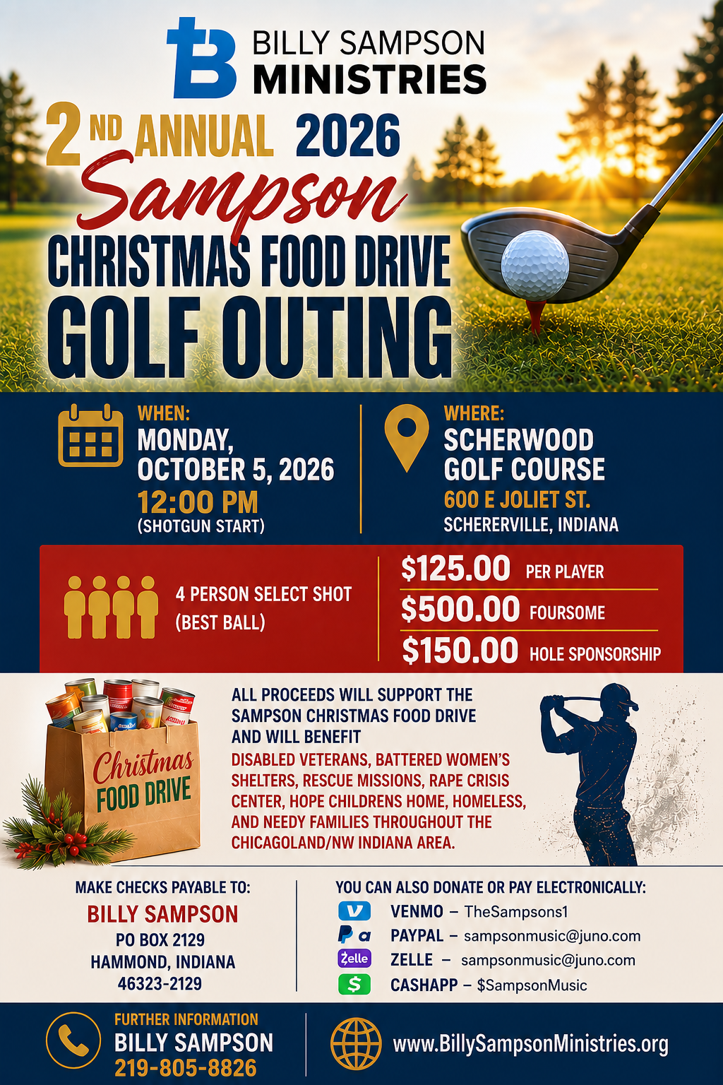Food Drive Golf Outing